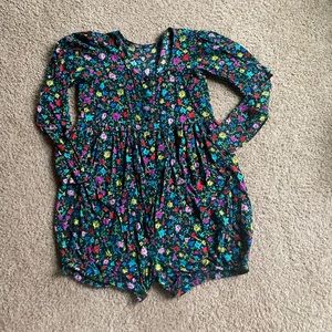 Vintage 80s punk label betsey johnson babydoll jumpsuit